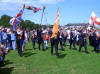 An Orange Lodge from Newtownards District in Donaghadee